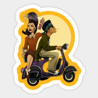 Mi Vida Moto Sticker